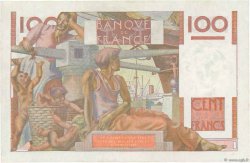 100 Francs JEUNE PAYSAN filigrane inversé FRANCIA  1952 F.28bis.02 EBC