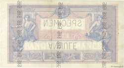 1000 Francs BLEU ET ROSE Spécimen FRANKREICH  1921 F.36.37Sp VZ