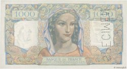 1000 Francs MINERVE ET HERCULE Spécimen FRANCE  1945 F.41.01Sp1 pr.NEUF