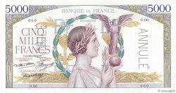 5000 Francs VICTOIRE Épreuve FRANCE  1934 F.44.00Ec UNC