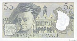 50 Francs QUENTIN DE LA TOUR Petit numéro FRANCE  1992 F.67.18A70 UNC