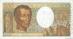 200 Francs MONTESQUIEU Spécimen FRANKREICH  1981 F.70.01Spn fST