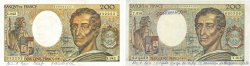 200 Francs MONTESQUIEU Faux FRANCIA  1981 F.70.00x AU