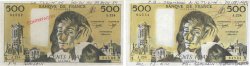 500 Francs PASCAL Faux FRANKREICH  1968 F.71.00x fST