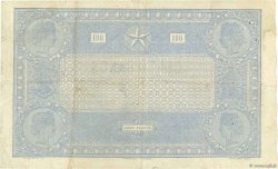 100 Francs type 1862 - Bleu à indices Noirs FRANCIA  1881 F.A39.17 MBC