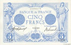 5 Francs BLEU FRANCIA  1912 F.02.07 SC