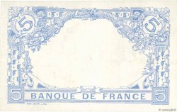 5 Francs BLEU FRANKREICH  1916 F.02.38 fST