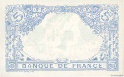 5 Francs BLEU lion inversé FRANKREICH  1916 F.02bis.04 VZ+