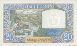 20 Francs TRAVAIL ET SCIENCE FRANKREICH  1941 F.12.12 VZ+