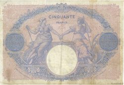 50 Francs BLEU ET ROSE FRANKREICH  1897 F.14.09 fS