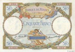 50 Francs LUC OLIVIER MERSON FRANCIA  1927 F.15.01