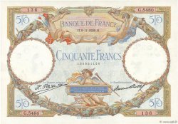 50 Francs LUC OLIVIER MERSON FRANCIA  1929 F.15.03 SPL
