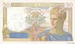 50 Francs CÉRÈS modifié FRANCE  1938 F.18.18 UNC