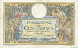 100 Francs LUC OLIVIER MERSON avec LOM FRANKREICH  1908 F.22.01 S to SS