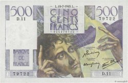 500 Francs CHATEAUBRIAND FRANKREICH  1945 F.34.01 ST