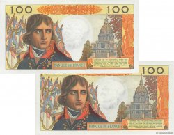 100 Nouveaux Francs BONAPARTE Faux FRANCIA  1959 F.59.00xE FDC