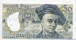 50 Francs QUENTIN DE LA TOUR Fauté FRANCIA  1978 F.67.03 AU