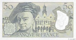 50 Francs QUENTIN DE LA TOUR Fauté FRANCE  1992 F.67.18 UNC