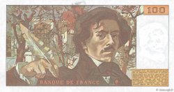 100 Francs DELACROIX FRANCE  1978 F.68.04 UNC-
