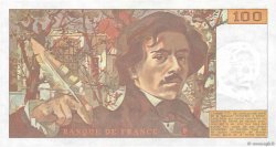 100 Francs DELACROIX modifié Numéro spécial FRANKREICH  1989 F.69.13a ST