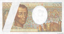 200 Francs MONTESQUIEU Fauté FRANKREICH  1989 F.70.09 VZ+