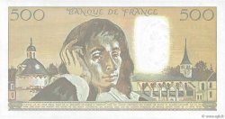 500 Francs PASCAL Fauté FRANCE  1992 F.71.49 UNC-
