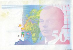 50 Francs SAINT-EXUPÉRY Essai FRANCIA  1991 NE.1991 EBC