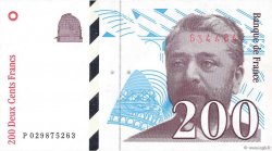 200 Francs EIFFEL Sans couleurs Fauté FRANKREICH  1996 F.75f5.02 fST
