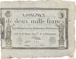 2000 Francs FRANCIA  1795 Ass.51a