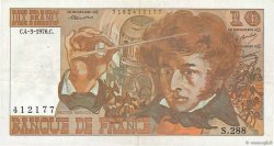10 Francs BERLIOZ Fauté FRANKREICH  1976 F.63.18 fVZ