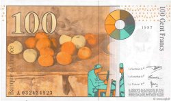 100 Francs CÉZANNE FRANKREICH  1997 F.74.01 ST