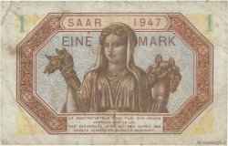 1 Mark SARRE FRANCE  1947 VF.44.01 VF