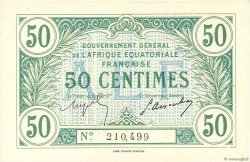 50 Centimes FRENCH EQUATORIAL AFRICA  1917 P.01a UNC