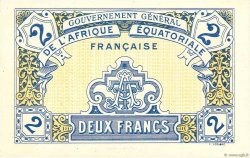 2 Francs AFRIQUE ÉQUATORIALE FRANÇAISE  1917 P.03 NEUF