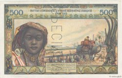 500 Francs Spécimen FRENCH WEST AFRICA  1956 P.47s fST