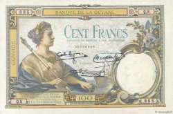 100 Francs FRENCH GUIANA  1940 P.08 SPL+