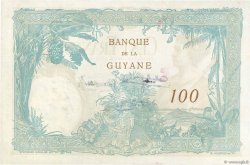 100 Francs FRENCH GUIANA  1940 P.08 XF+
