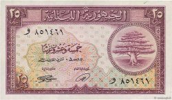 25 Piastres LIBANO  1950 P.042 EBC