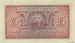 25 Piastres LIBANO  1950 P.042 EBC