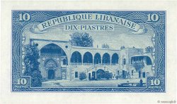 10 Piastres LIBANO  1950 P.047 FDC