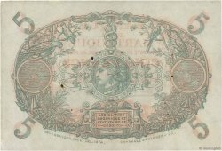 5 Francs Cabasson rouge MARTINIQUE  1929 P.06A q.SPL