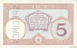 5 Francs Spécimen TAHITI  1936 P.11s XF+