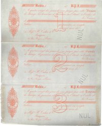 Francs Non émis FRANCE regionalismo e varie Bahia (Brésil) 1870 DOC.Lettre