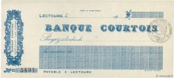 Francs FRANCE regionalismo e varie Lectoure 1915 DOC.Chèque AU
