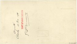 5000 Francs FRANCE Regionalismus und verschiedenen Chambéry 1899 DOC.Chèque VZ