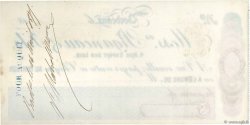 30000 Francs FRANCE regionalismo y varios Bordeaux 1877 DOC.Chèque EBC