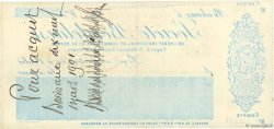 10000 Francs FRANCE regionalismo e varie Bordeaux 1901 DOC.Chèque SPL