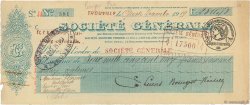 2511,75 Francs FRANCE regionalism and miscellaneous Trouville 1919 DOC.Chèque VF