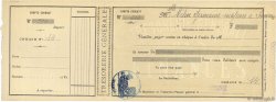 Francs FRANCE régionalisme et divers Soissons 1910 DOC.Chèque