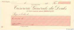 Francs FRANCE regionalismo y varios Besançon 1930 DOC.Chèque SC